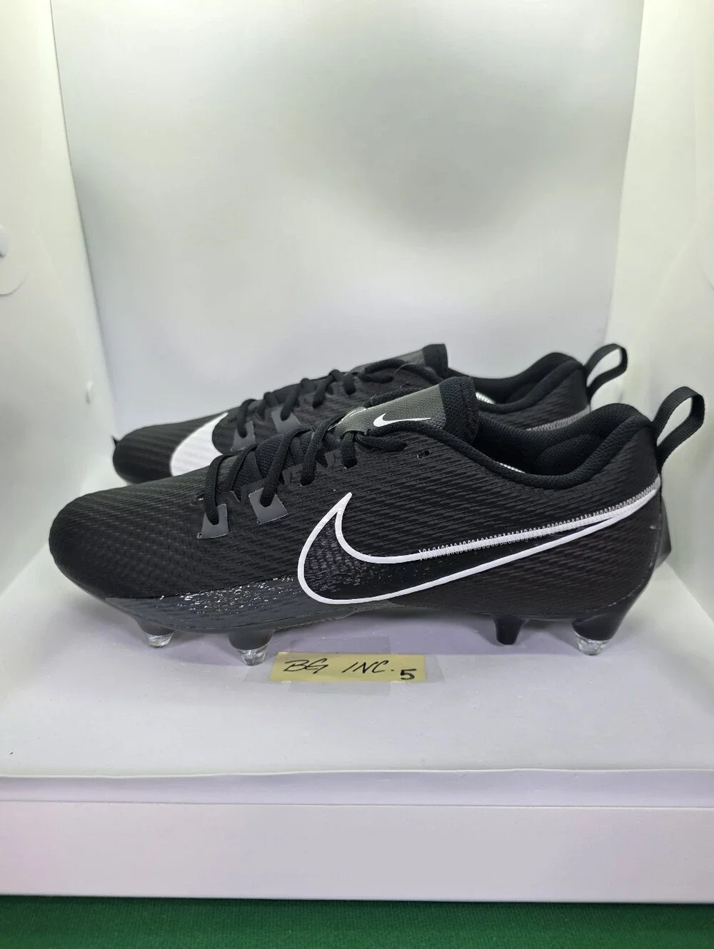 Nike Vapor Edge Speed 360 2 Detachable Football Cleats Black FJ7094-001 Size 16